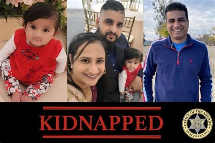 
Authorities Show Video of Kidnapped Calif. Family Being Placed into Pickup Truck by Armed Suspect 